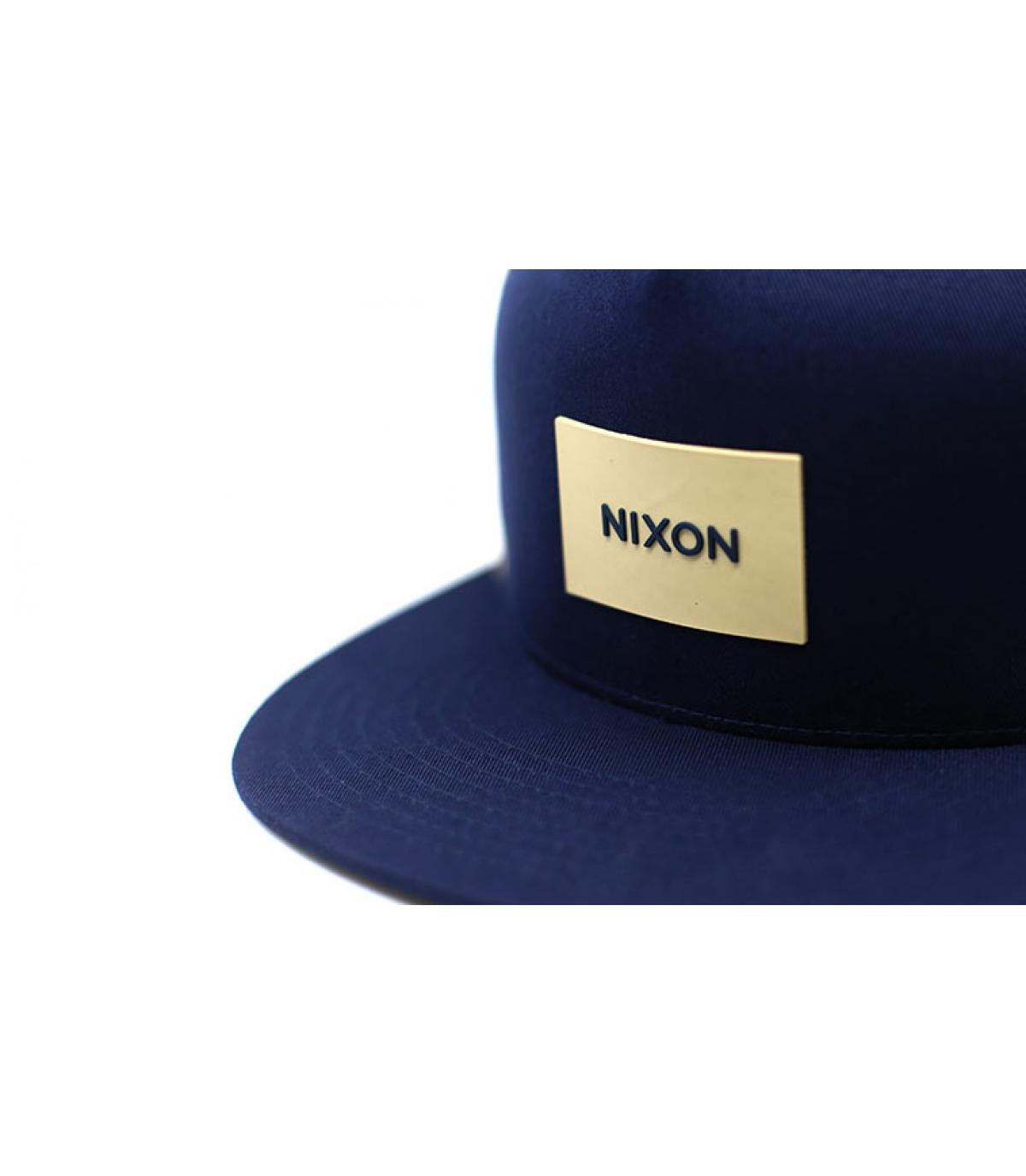 trucker bleu beige Nixon